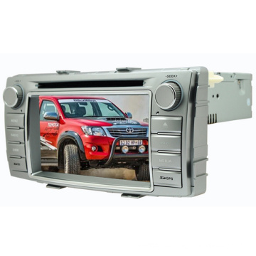 Ajuste de 2DIN coches reproductor de DVD para Toyota Hilux 2012-2015 con el Radio Bluetooth estéreo TV GPS sistema de navegación